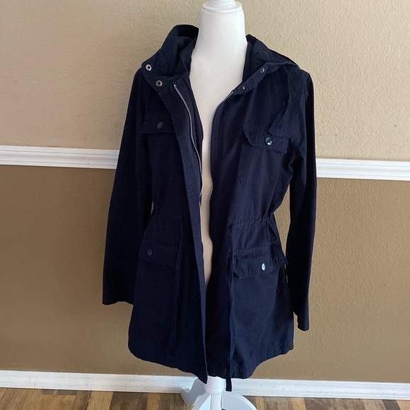 Love Tree navy blue jacket sz:small - Picture 5 of 7